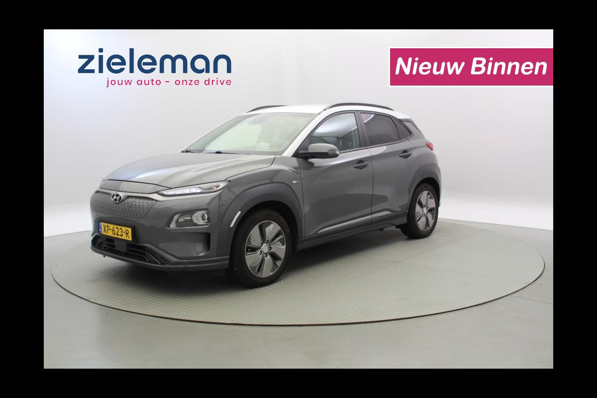 Hyundai Kona EV Premium 64 kWh - Leer, Navi, Camera (16.500 na subsidie)