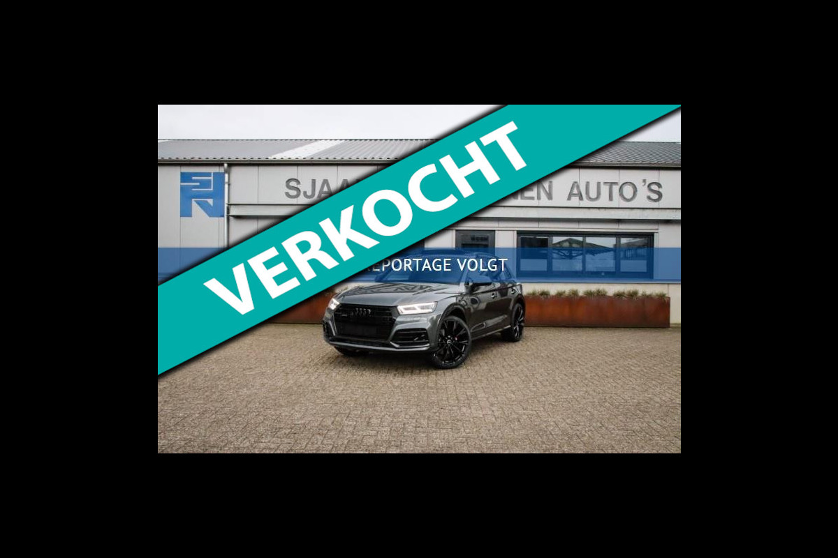 Audi Q5 50 TFSI e Quattro Competition Pro Line S S-Line 299pk Automaat! Panoramadak|Virtual Cockpit|S kuipstoelen|LED Matrix|Black