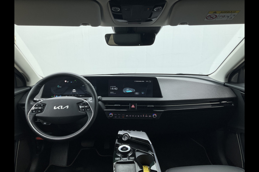Kia Ev6 Plus 77.4 kWh Leer Stuurstoelverw.+Koeling 1Eig warmtepomp Cam Navi Adaptive Cruise control 0% Emissie vrij