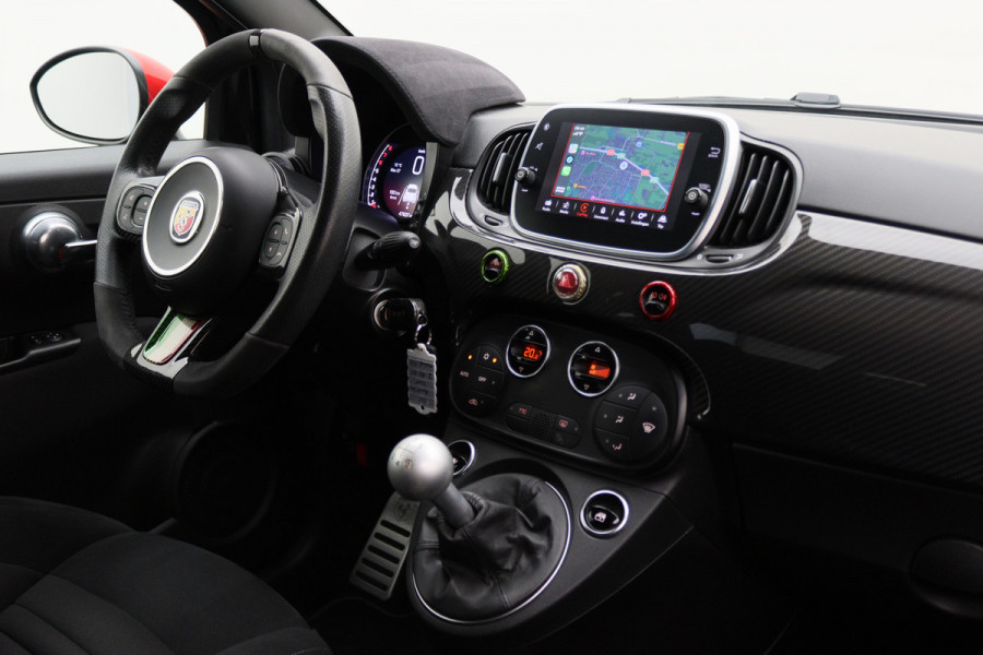 Abarth 595 - Fiat 500 1.4 T-Jet Abarth Competizione 70th Anniversary Apple CarPlay, TTC, Climate, PDC, Sabeltstoelen, Carbon, 17''