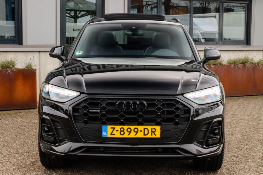 Audi Q5 50 TFSI e Quattro Competition Pro Line S S-Line 299pk Automaat! NIEUW MODEL|1e Eig|DLR|Panoramadak|Virtual Cockpit|Matrix