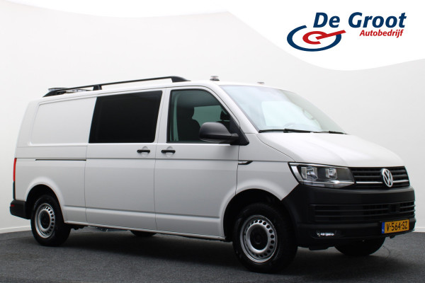 Volkswagen Transporter 2.0 TDI L2H1 DSG DC 5-zits Comfortline Plus Airco, ACC, Apple Carplay, Bluetooth, PDC, Flitsers