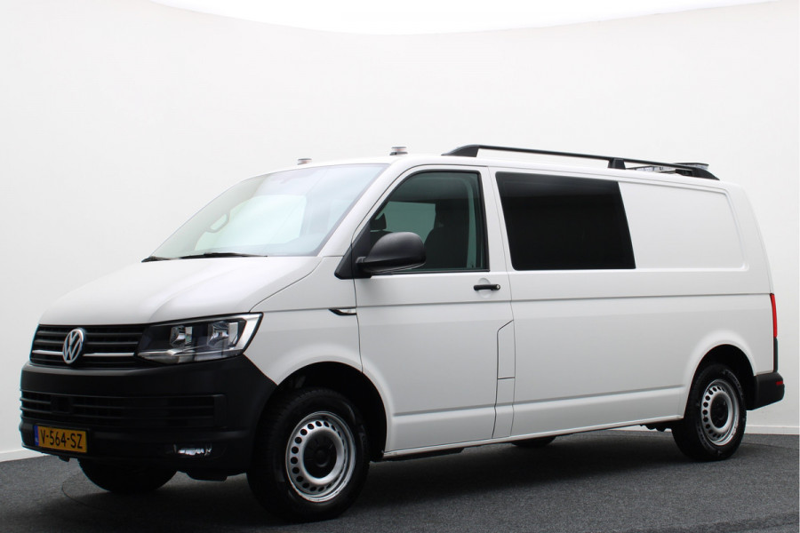 Volkswagen Transporter 2.0 TDI L2H1 DSG DC 5-zits Comfortline Plus Airco, ACC, Apple Carplay, Bluetooth, PDC, Flitsers