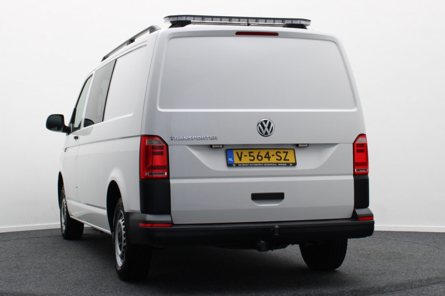 Volkswagen Transporter 2.0 TDI L2H1 DSG DC 5-zits Comfortline Plus Airco, ACC, Apple Carplay, Bluetooth, PDC, Flitsers