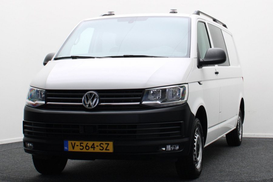 Volkswagen Transporter 2.0 TDI L2H1 DSG DC 5-zits Comfortline Plus Airco, ACC, Apple Carplay, Bluetooth, PDC, Flitsers