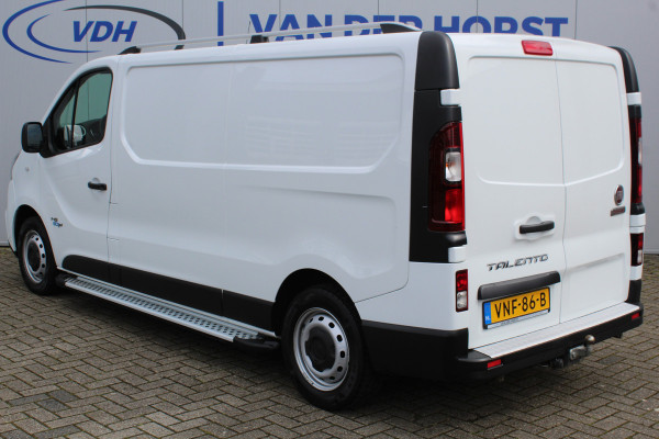 Fiat Talento 2.0-145pk MultiJet L2H1 Pro Edition. Nette en goede Fiat Talento L2. Airco, cruise control, navigatie, telefoonvoorb., pakeersensoren achter, trekhaak, laadruimte betimmerd, dakrails, sidesteps, 3-zits etc.