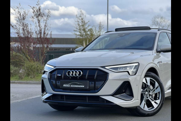 Audi e-tron e-tron 50 quattro Launch edition Black 71 kWh Panoramadak|S-Line|