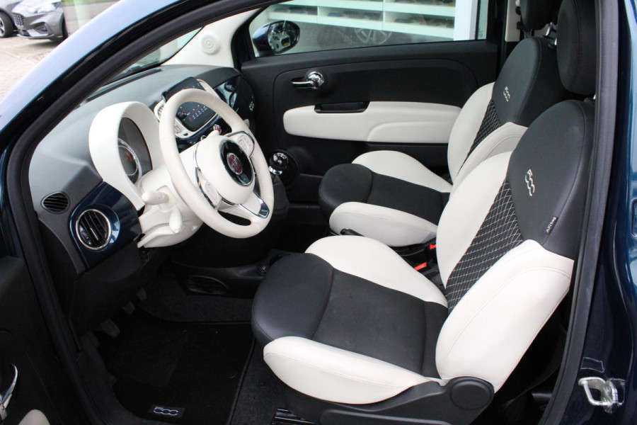 Fiat 500 1.0 Hybrid Dolcevita | Panodak | Cruise Control | Climate Control | DAB | Apple Carplay | Android Auto | Lichtmetalen Velgen | 15DKM!