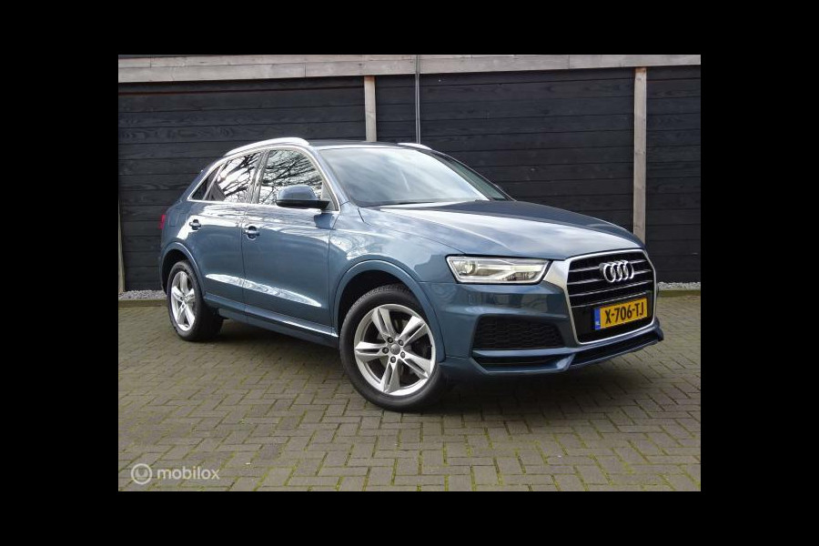 Audi Q3 1.4 TFSI 150 PK AUTOMAAT / S Line / Leder / Keyless / 82.848 KM NAP!!