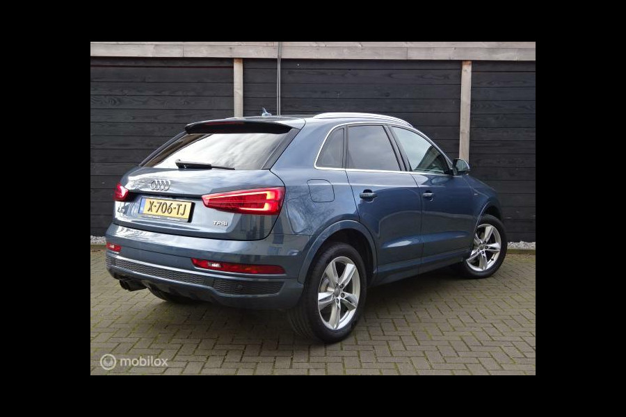 Audi Q3 1.4 TFSI 150 PK AUTOMAAT / S Line / Leder / Keyless / 82.848 KM NAP!!