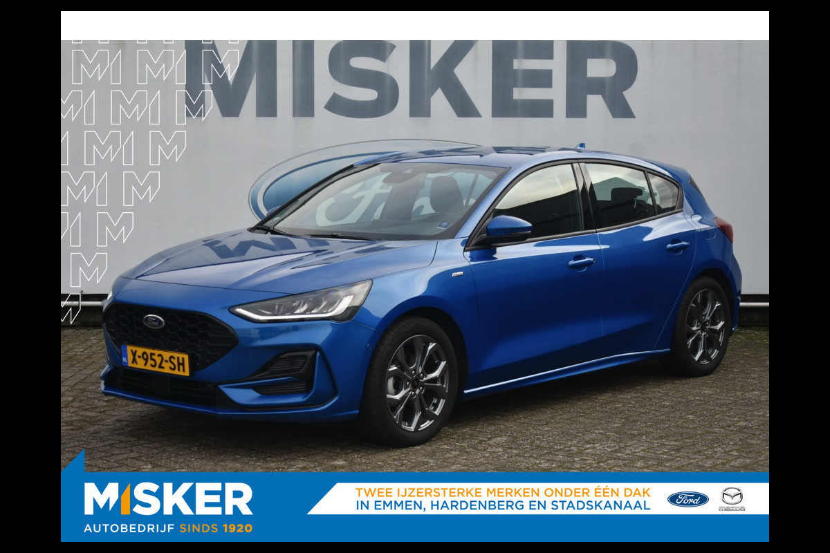 Ford Focus 1.0 EB HYBRID ST Line X DRIVERPACK! WINTERPACK! EGR STOELEN!