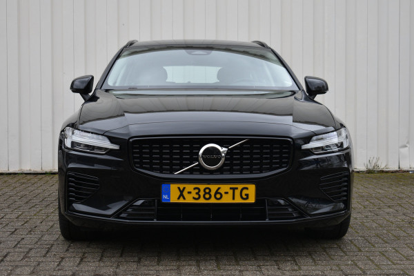 Volvo V60 Recharge T6 AWD 350PK Long Range Plus Dark | Blond lederen bekleding | Ad. Full LED | Verw. Stoelen & stuur