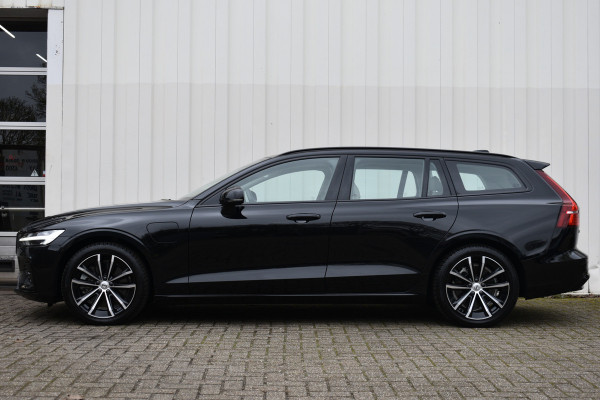 Volvo V60 Recharge T6 AWD 350PK Long Range Plus Dark | Blond lederen bekleding | Ad. Full LED | Verw. Stoelen & stuur