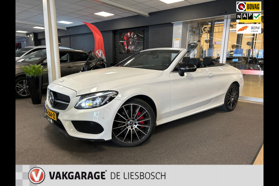 Mercedes-Benz C-Klasse Cabrio 400 4MATIC Prestige AMG ,STOEL KOELING,NEK VERWARMING,NAVI,CAMERA