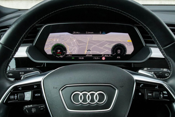 Audi e-tron 50 Quattro Launch S edition Black S Line 71 kWh 313pk! 1e Eig|NL|DLR|Panoramadak|Virtual Cockpit|Luchtvering|Black|22