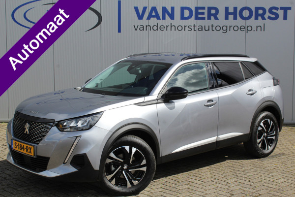 Peugeot 2008 1.2-130pk PureTech Allure AUTOMAAT. Zo goed als nieuw, slechts 7.500km ! Navigatie, airco, telefoonvoorb. metallic lak, LM wielen, Isofix, Apple Carplay/Android auto etc, etc.