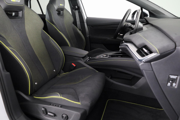 Škoda ENYAQ Coupé iV RS 300 pk | Elektrische stoelen | Crystal Face | Warmtepomp | Trekhaak | Klimaat plus