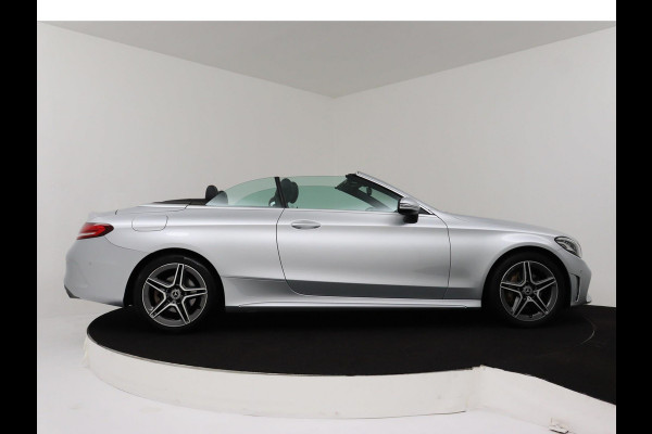 Mercedes-Benz C-Klasse 200 Cabrio AMG FACELIFT (ZOMER AANBIEDING!) (Dealer onderH, Navi Groot, Camera, Nekverwarming, CruiseC, PDC, Etc)