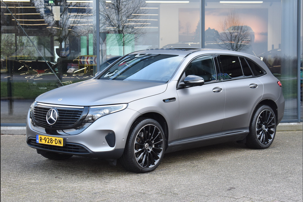 Mercedes-Benz EQC 400 4MATIC Premium Plus 80 kWh, Leder, Schuif-Kanteldak, Burmester, 360 Camera