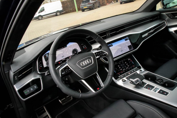 Audi A6 Avant 55 TFSI e Quattro Competition S line Edition 367pk Automaat! Kuipstoelen|Panoramadak|Virtual Cockpit|HD Matrix|Black