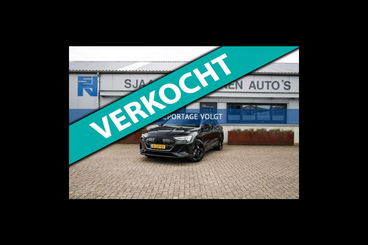 Audi e-tron 50 Quattro Launch S edition Black S Line 71 kWh 313pk! 1e Eig|NL|DLR|Panoramadak|Virtual Cockpit|Luchtvering|Black|22