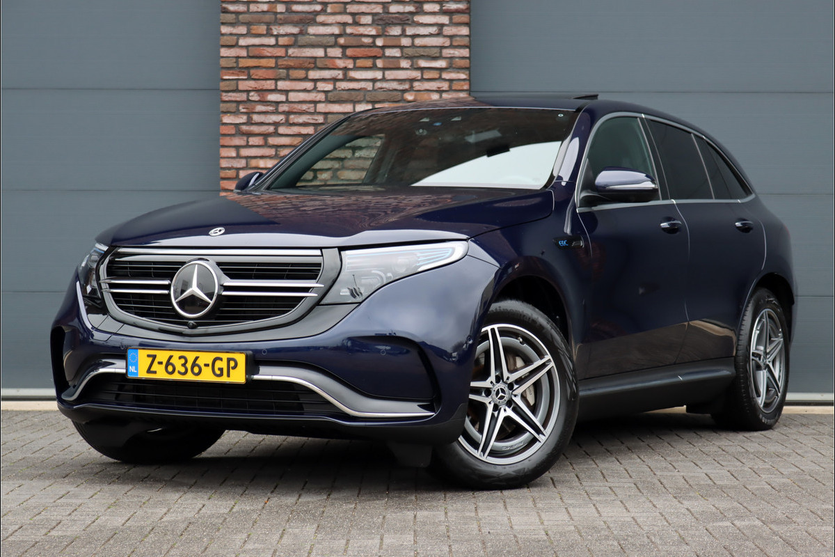 Mercedes-Benz EQC 400 4-MATIC AMG Line 80 kWh | ex BTW €47.500,- | Schuifdak | Distronic+ | Memory | Trekhaak | Surround Camera | Keyless Go | Head-up Display | Voorklimatisering | Rijassistentiepakket | Air-Balance |