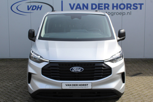 Ford Transit Custom 320 2.0-136pk TDCI L2H1 ´Trend´. Overtuig u van de rijkwaliteiten van dit nieuwe model Ford Transit Custom. Camera, LED koplampen, Cruise Control, Aut. Airco, Navigatie by Apple / Android, Voorraam verwarmd, Metallic lak etc.