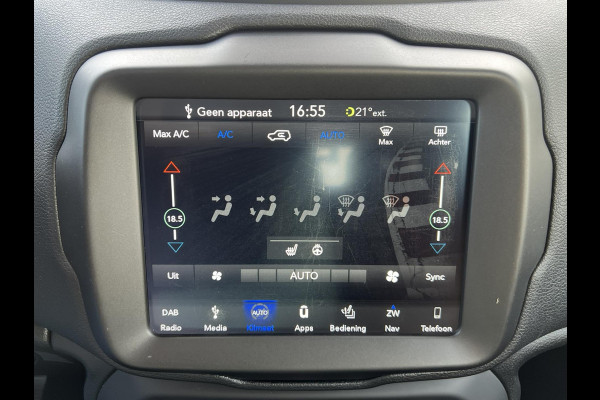 Jeep Renegade 1.0T-e Limited Carplay Climate Cruise Dab radio Stoelverwarming Keyless Parksensors