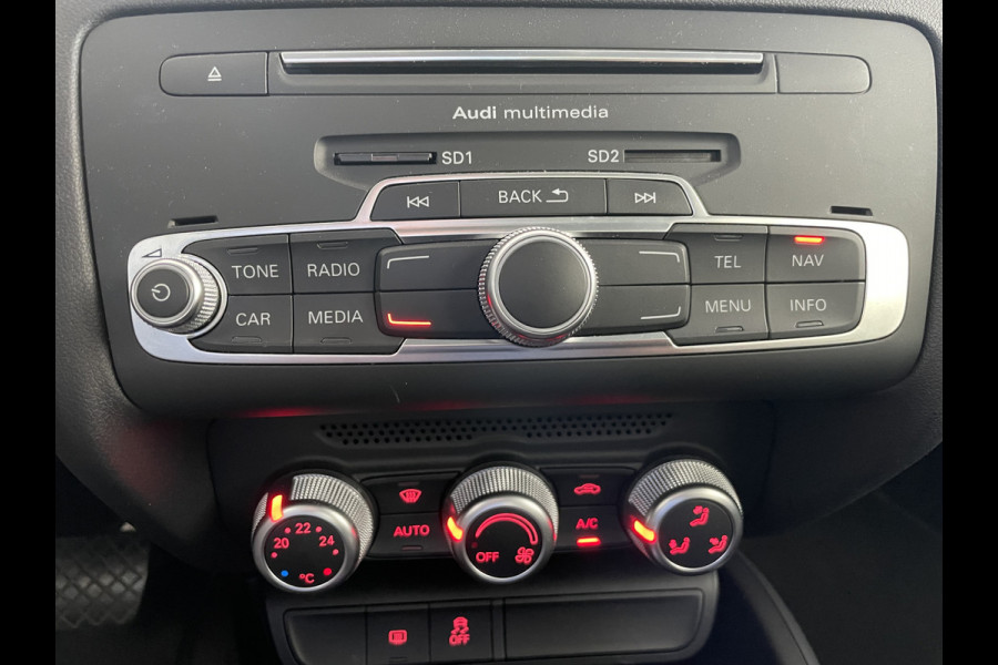 Audi A1 Sportback 1.0 TFSI Advance Airco - Parks-A - Navi - Radio/CD/SD - MFL-Stuurwiel - LMV - L-Bekl./Alcantara - CD+AB - Ramen E-V+A
