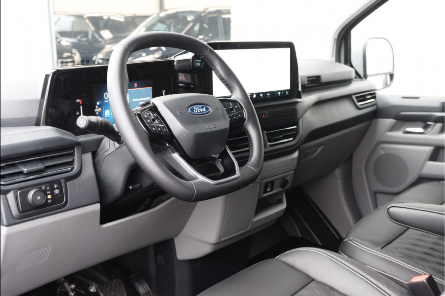Ford Transit Custom 300 2.0 TDCI Aut / L2H1 / Limited / 170 pk / Leer / 2x Schuifdeur / Apple Carplay / Vol Opties / NIEUW!