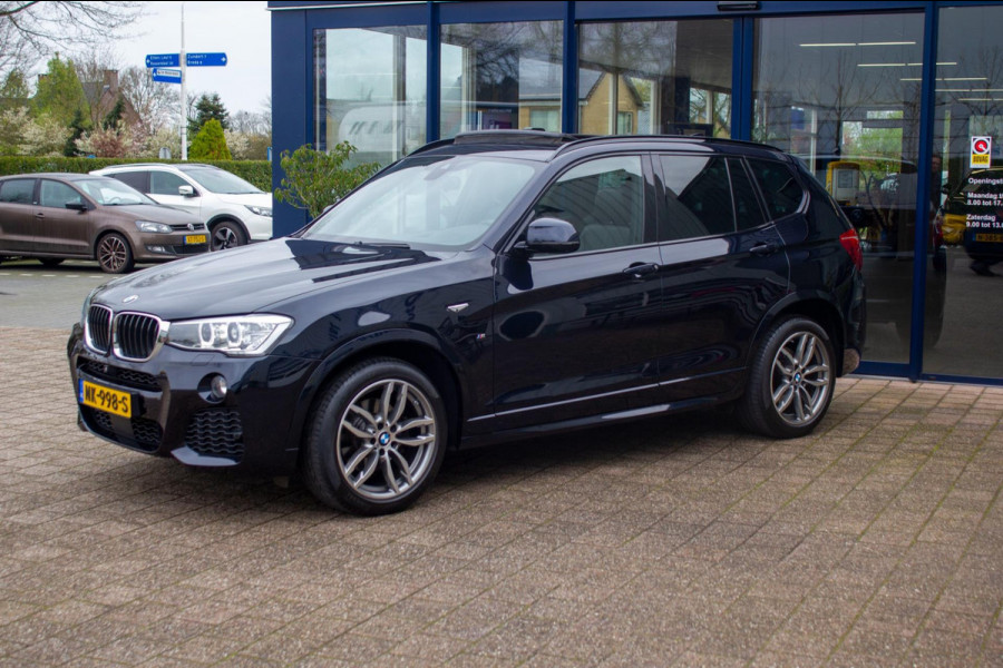 BMW X3 SDrive20i M-Sport High Executive | Prijs rijklaar incl. 12 mnd garantie | Panodak Leder Navi ACC 19"Lmv