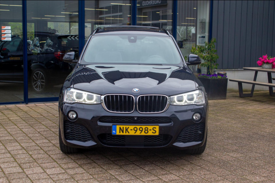 BMW X3 SDrive20i M-Sport High Executive | Prijs rijklaar incl. 12 mnd garantie | Panodak Leder Navi ACC 19"Lmv