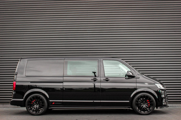 Volkswagen Transporter 2.0 TDI L2H1 150PK BULLI FULL BLACK / JB- EDITION / 2X SCHUIFDEUR / VERLAGINGSVEREN / DUBBEL CABINE / FULL