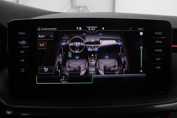 Škoda SCALA 1.0 TSI Sport | Stoelverwarming | Adaptive cruise | Navigatie | Carplay | Virtual Cockpit | Full LED | Climate control