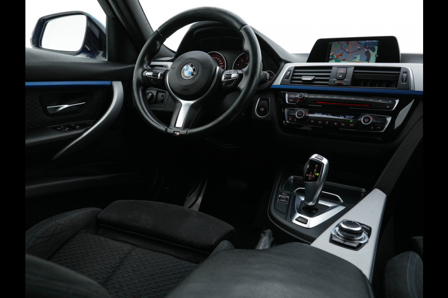 BMW 3-serie 330e M-Sport-Pack (INCL-BTW) *FULL-LED | NAVI-FULLMAP | ALCANTARA | ECC | PDC | CRUISE | SPORT-SEATS | 18"ALU*