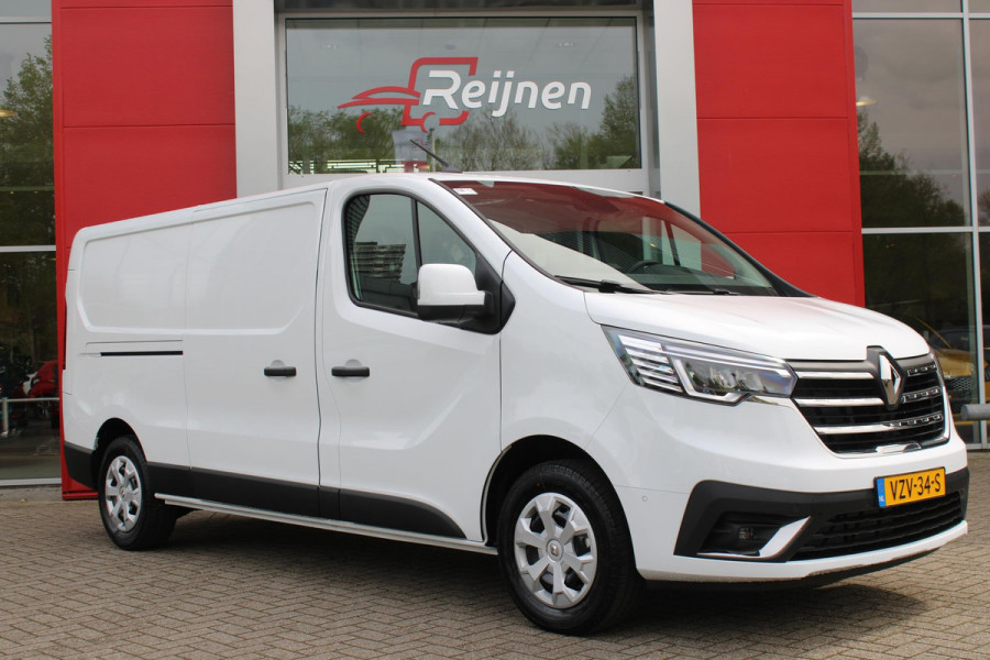 Renault Trafic 2.0 dCi 110PK T30 L2H1 WORK EDITION | TREKHAAK | ACHTERUITRIJ CAMERA | DAB+ RADIO | NAVIGATIE | APPLE CARPLAY/ANDROID AUTO | FULL LED KOPLAMPEN | 3-ZITS | GRIPP CONTROL | CRUISE CONTROL | NIEUWE BUS! | PARKEERSENSOREN VOOR EN ACHTER | ALL SEASON BANDEN |