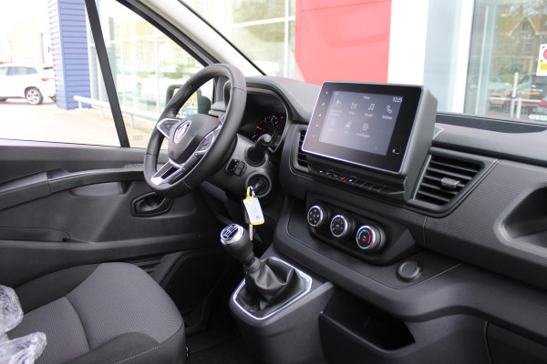 Renault Trafic 2.0 dCi 110PK T30 L2H1 WORK EDITION | TREKHAAK | ACHTERUITRIJ CAMERA | DAB+ RADIO | NAVIGATIE | APPLE CARPLAY/ANDROID AUTO | FULL LED KOPLAMPEN | 3-ZITS | GRIPP CONTROL | CRUISE CONTROL | NIEUWE BUS! | PARKEERSENSOREN VOOR EN ACHTER | ALL SEASON BANDEN |