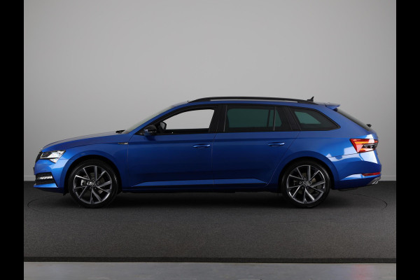 Škoda Superb Combi Sportline Business Edition 1.5 TSI 150 pk DSG | Panoramadak | Navigatiepakket | Adaptive Cruise Control | Dode hoek sensoren