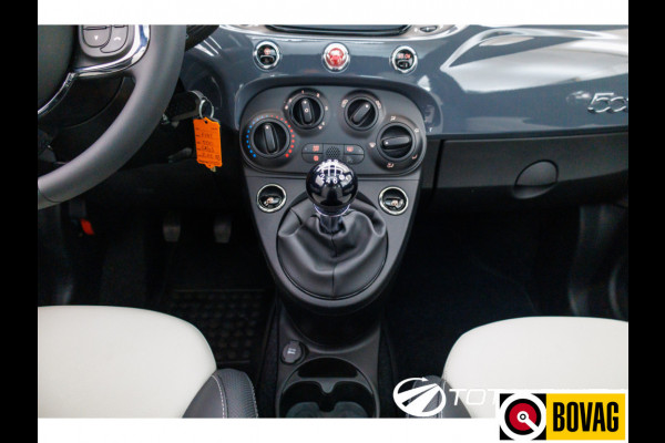 Fiat 500 1.0 Hybrid Dolcevita, Navigatie Panoramadak, App Connect, Airco, DAB, All season banden
