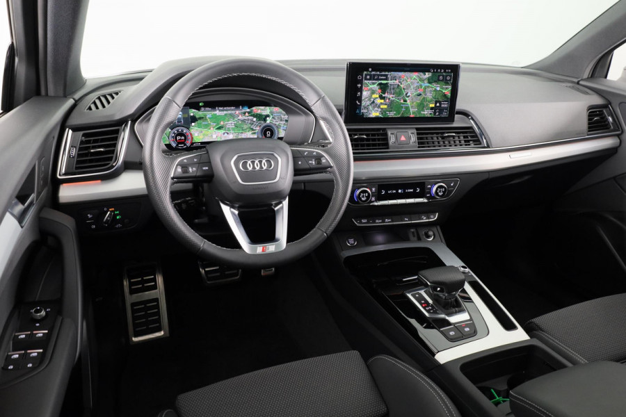 Audi Q5 40 TFSI S edition Luchtvering | Panoramadak | Tour pakket | Navigatie| 21'LMvelgen