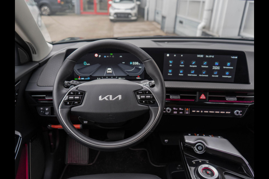Kia Ev6 Plus 77.4 kWh | LED | Stoel-Stuurverw. en ventilatie | Adat Cruise | Leder | Navi+Carplay