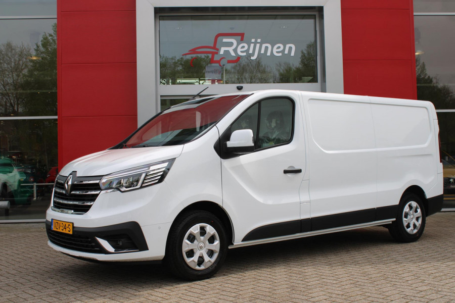 Renault Trafic 2.0 dCi 110PK T30 L2H1 WORK EDITION | TREKHAAK | ACHTERUITRIJ CAMERA | DAB+ RADIO | NAVIGATIE | APPLE CARPLAY/ANDROID AUTO | FULL LED KOPLAMPEN | 3-ZITS | GRIPP CONTROL | CRUISE CONTROL | NIEUWE BUS! | PARKEERSENSOREN VOOR EN ACHTER | ALL SEASON BANDEN |