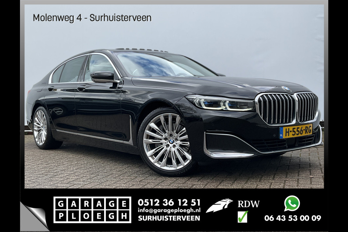 BMW 7 Serie 730d xDrive Vol opties! ACC Pano Softclose Vierwielbesturing High Executive HUD