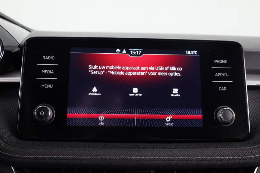 Škoda Fabia 1.0 TSI Business Edition 110 pk Automaat (DSG) | Navigatie via App | Parkeersensoren achter | Autom. airco | LED koplampen | Stoelverwarming