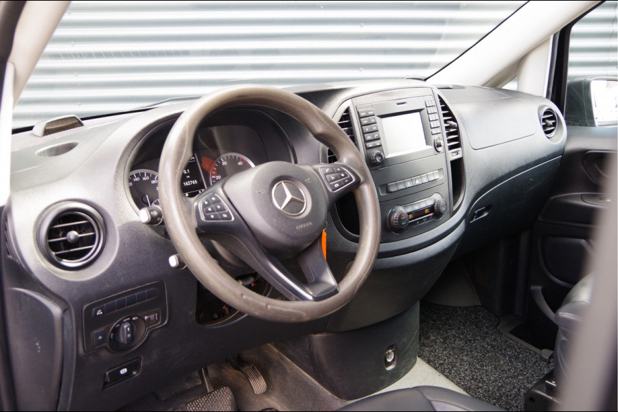 Mercedes-Benz Vito 116 CDI XL AUT. TREKHAAK 2.5T, LEDER, CAMERA, NAVI, CRUISE, AIRCO, PARKEERSENSOREN, 17'' LMV, NL AUTO, NAP