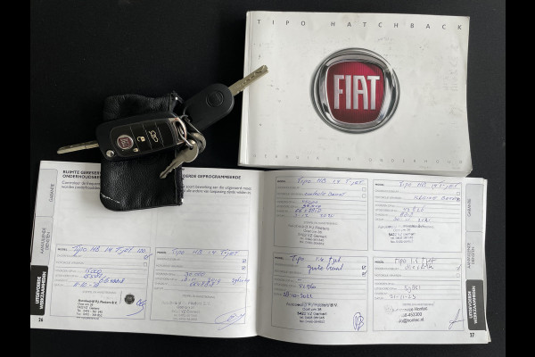 Fiat Tipo 1.4 T-Jet 16v Business Lusso (Nieuw geleverd) Clim. control - Cruise control - Parks-A - Navi - U-con. - Radio/USB/AUX - A-uitrijcam. - MFL-Stuurwiel - ML - LMV - Trekhaak Afnb. - Ramen E-V+A - V-Stoelen VW+VS