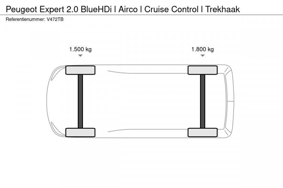 Peugeot Expert 2.0 BlueHDi l Airco l Cruise Control l Trekhaak