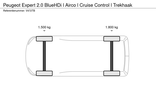 Peugeot Expert 2.0 BlueHDi l Airco l Cruise Control l Trekhaak