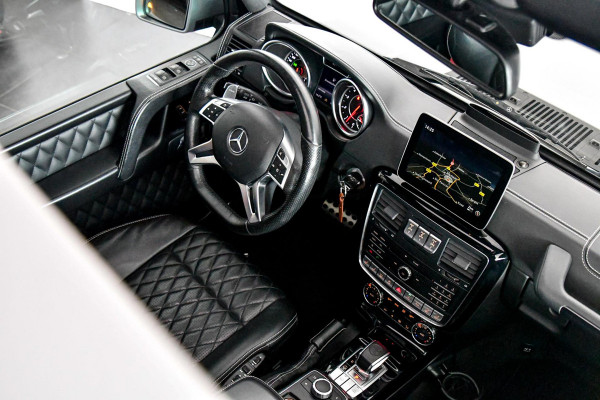 Mercedes-Benz G-Klasse 63 AMG Edition 463, Designo Platinum, Schuifdak, Distr+, Memory, Trekh, H&K, Stoelkoeling, Dodeh, CarPlay!