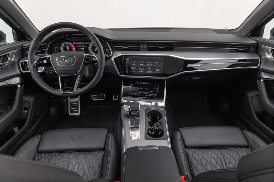 Audi A6 Avant 45 TDI Quattro 245pk S-line S-stoelen Pano HD-Matrix B&O ACC